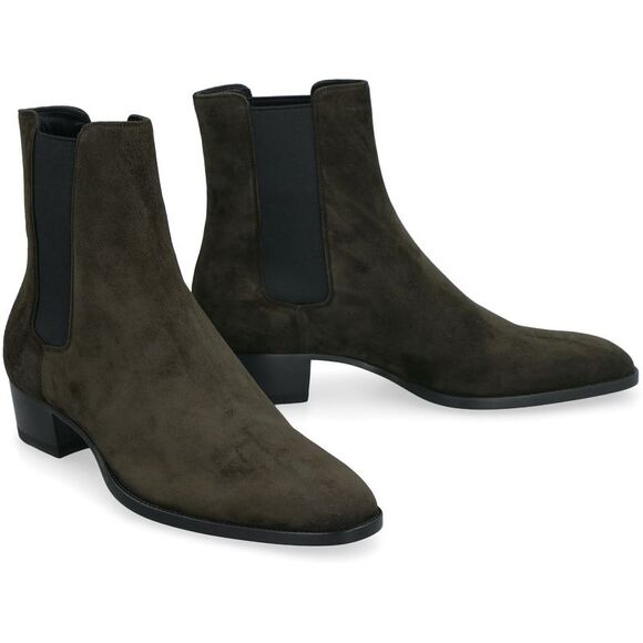Stylish Sabble Brown Chelsea Booties for Men in SS23 - Picture 3 of 4